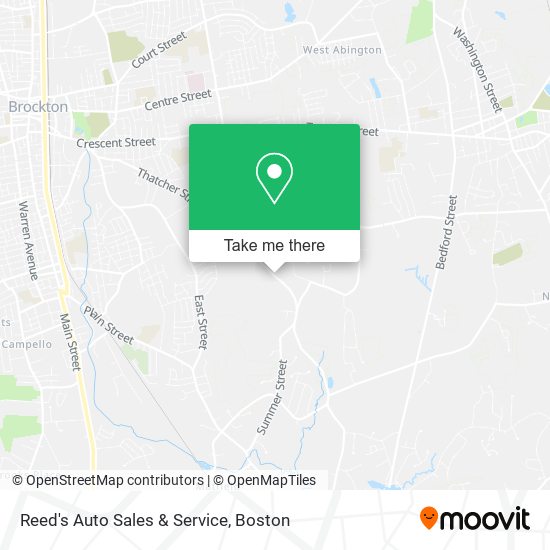 Mapa de Reed's Auto Sales & Service