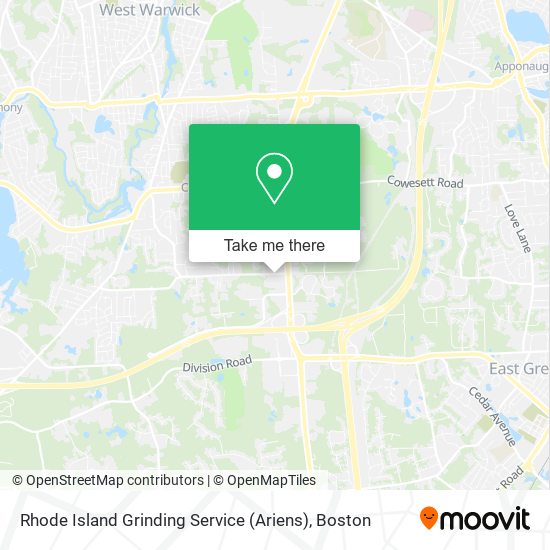 Rhode Island Grinding Service (Ariens) map