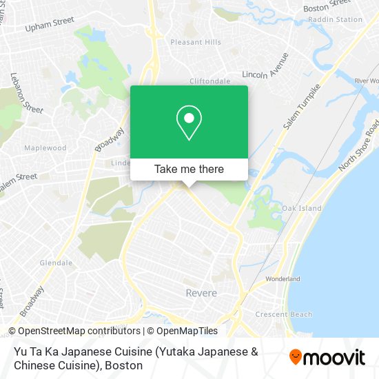 Mapa de Yu Ta Ka Japanese Cuisine (Yutaka Japanese & Chinese Cuisine)