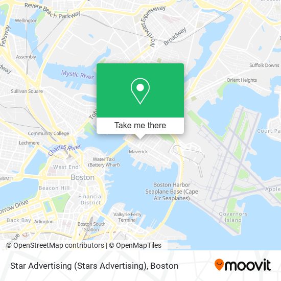 Mapa de Star Advertising (Stars Advertising)