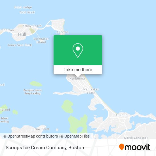 Mapa de Scoops Ice Cream Company