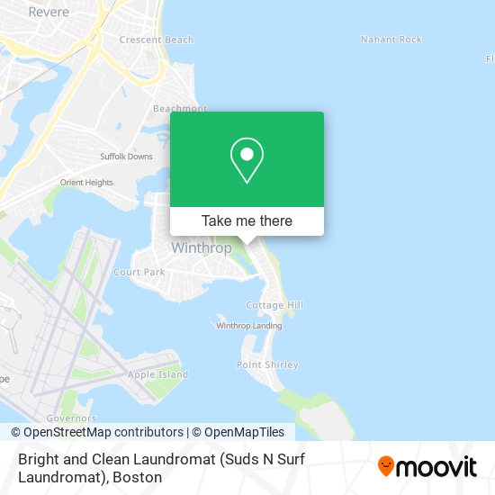 Bright and Clean Laundromat (Suds N Surf Laundromat) map