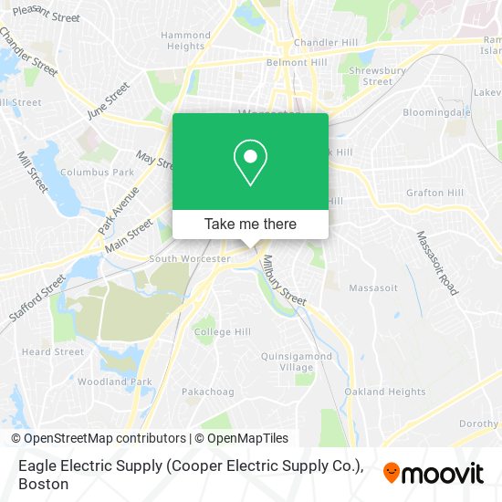 Eagle Electric Supply (Cooper Electric Supply Co.) map