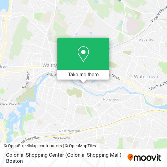Mapa de Colonial Shopping Center (Colonial Shopping Mall)