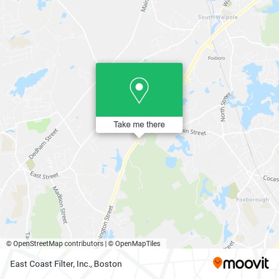 East Coast Filter, Inc. map