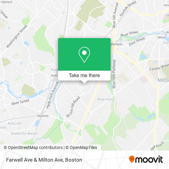 Mapa de Farwell Ave & Milton Ave
