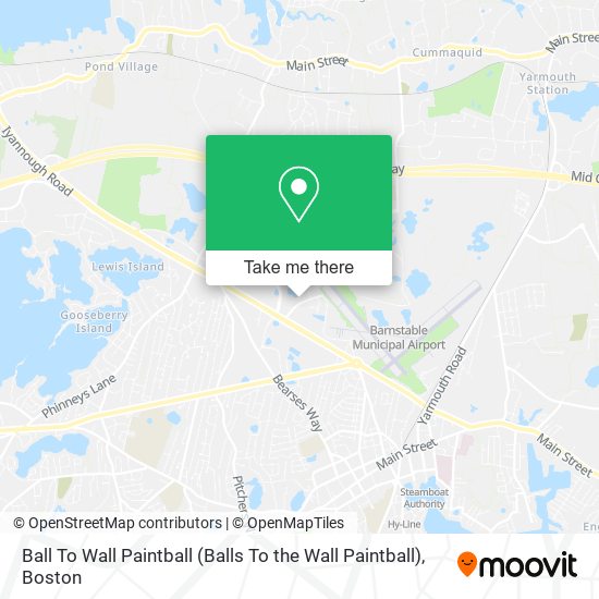 Mapa de Ball To Wall Paintball (Balls To the Wall Paintball)