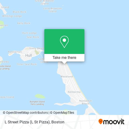 L Street Pizza (L St Pizza) map