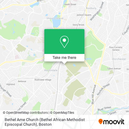 Mapa de Bethel Ame Church (Bethel African Methodist Episcopal Church)