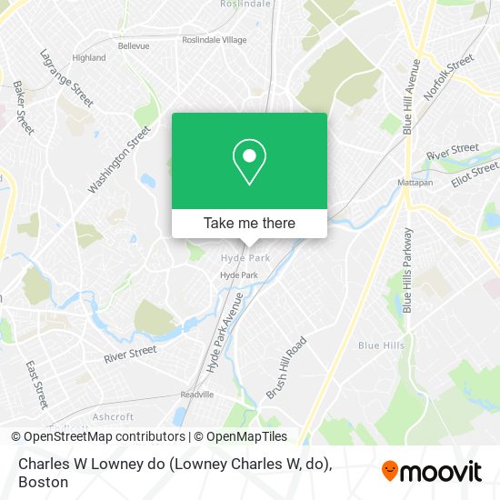 Charles W Lowney do map