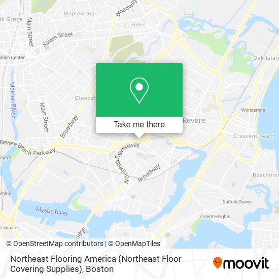 Mapa de Northeast Flooring America (Northeast Floor Covering Supplies)
