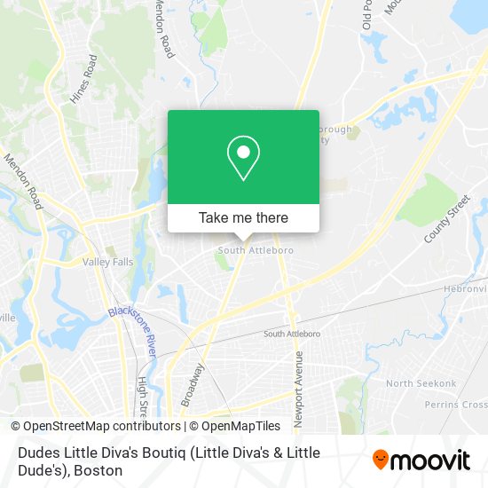 Mapa de Dudes Little Diva's Boutiq (Little Diva's & Little Dude's)