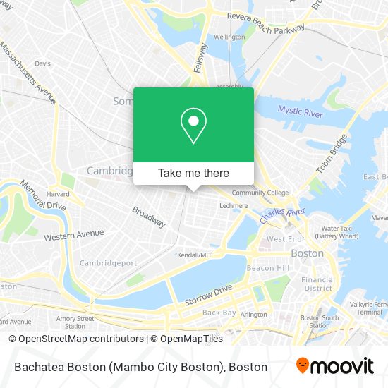 Mapa de Bachatea Boston (Mambo City Boston)