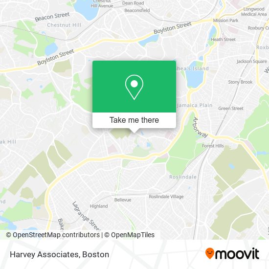 Mapa de Harvey Associates