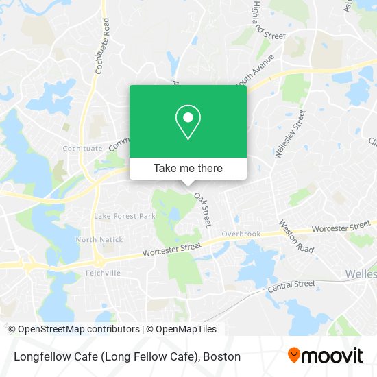 Mapa de Longfellow Cafe (Long Fellow Cafe)