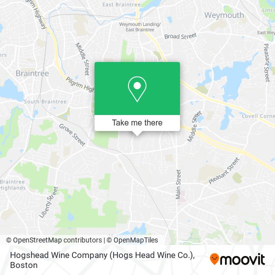 Hogshead Wine Company (Hogs Head Wine Co.) map