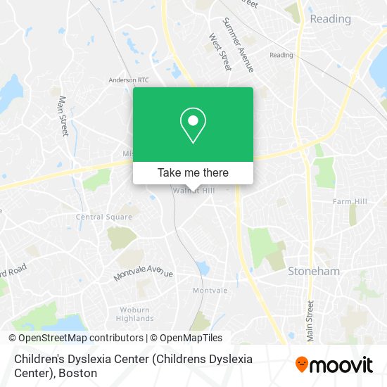 Mapa de Children's Dyslexia Center (Childrens Dyslexia Center)