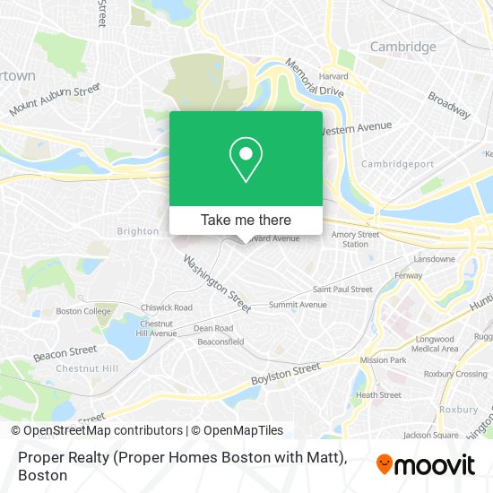 Mapa de Proper Realty (Proper Homes Boston with Matt)