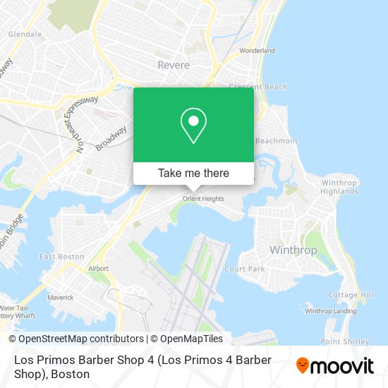 Los Primos Barber Shop 4 map