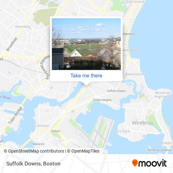 Mapa de Suffolk Downs