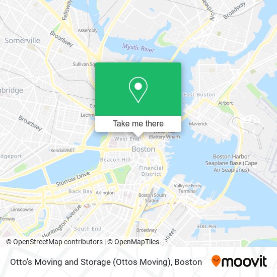 Otto's Moving and Storage (Ottos Moving) map