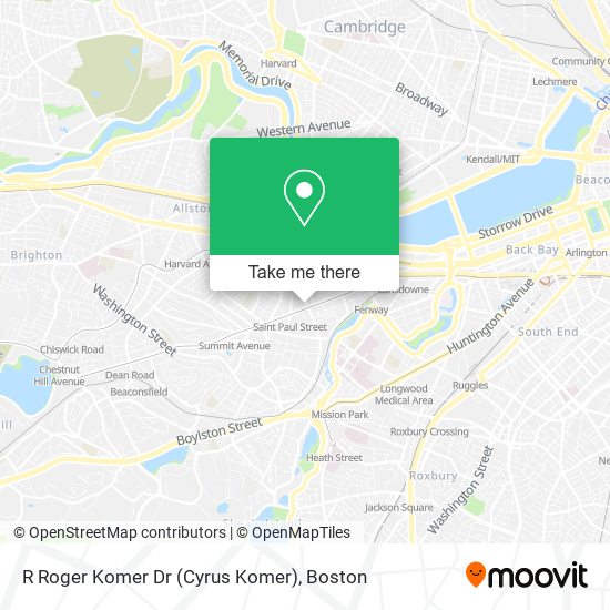 Mapa de R Roger Komer Dr (Cyrus Komer)