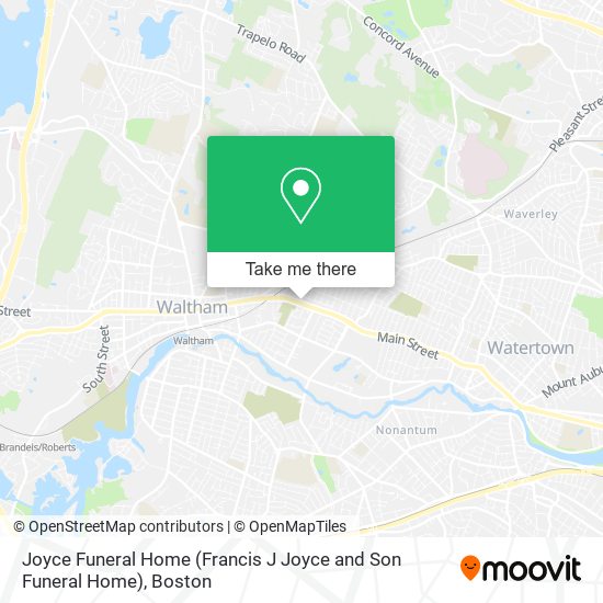 Joyce Funeral Home (Francis J Joyce and Son Funeral Home) map