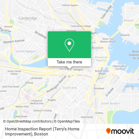 Mapa de Home Inspection Report (Terry's Home Improvement)