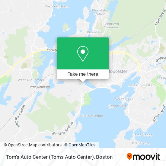 Tom's Auto Center (Toms Auto Center) map