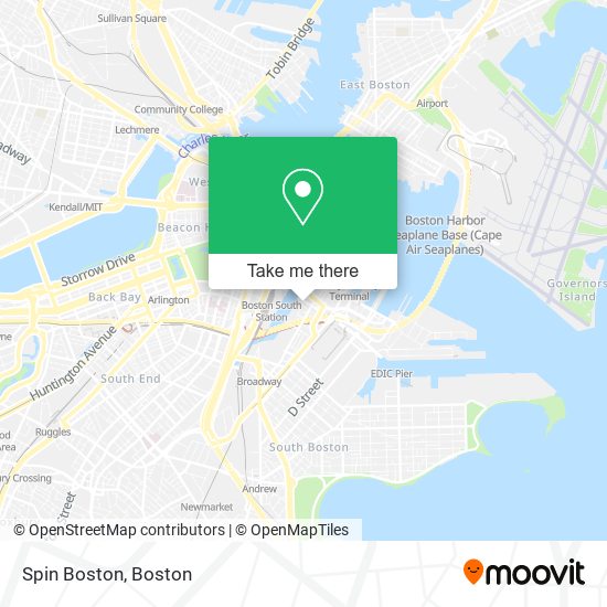 Mapa de Spin Boston