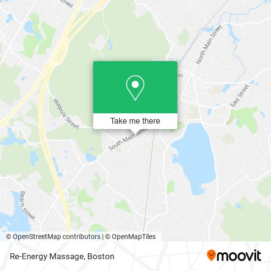Re-Energy Massage map