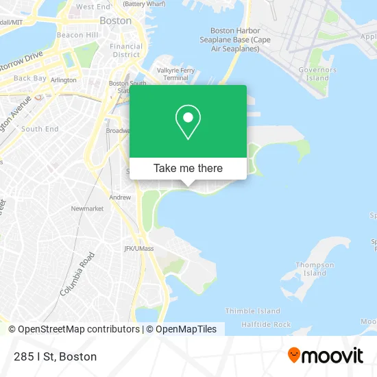 285 I St map