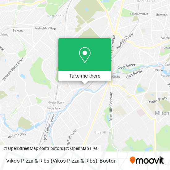 Mapa de Viko's Pizza & Ribs (Vikos Pizza & Ribs)