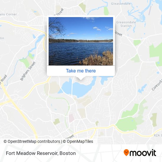 Mapa de Fort Meadow Reservoir