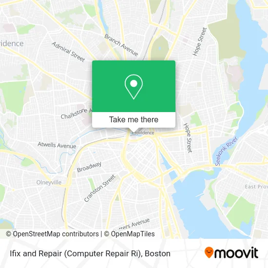 Ifix and Repair (Computer Repair Ri) map