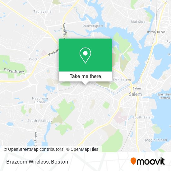 Brazcom Wireless map