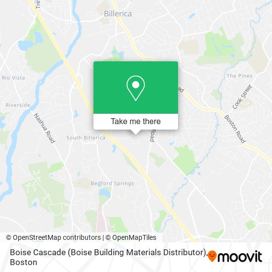 Boise Cascade (Boise Building Materials Distributor) map