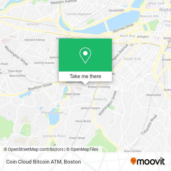 Coin Cloud Bitcoin ATM map