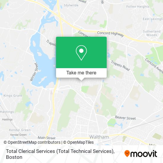 Total Clerical Services (Total Technical Services) map