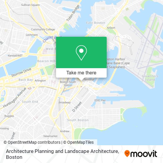 Mapa de Architecture Planning and Landscape Architecture