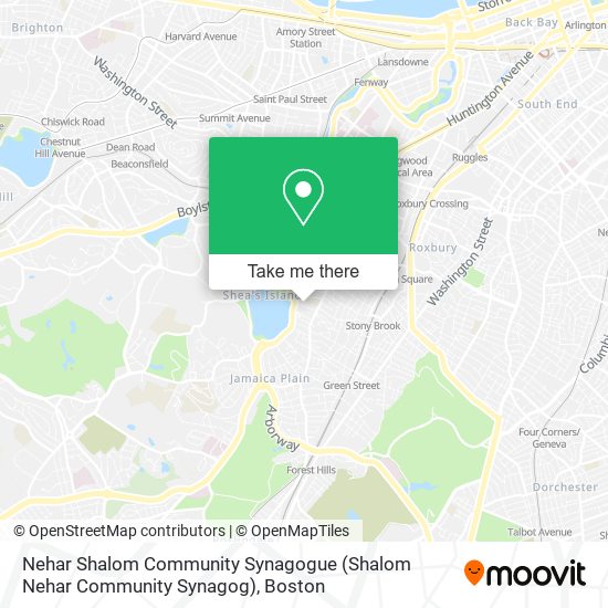Mapa de Nehar Shalom Community Synagogue