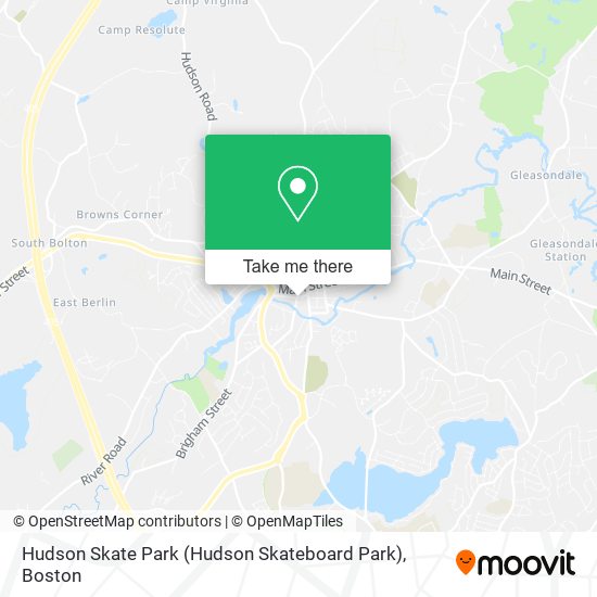 Hudson Skate Park (Hudson Skateboard Park) map