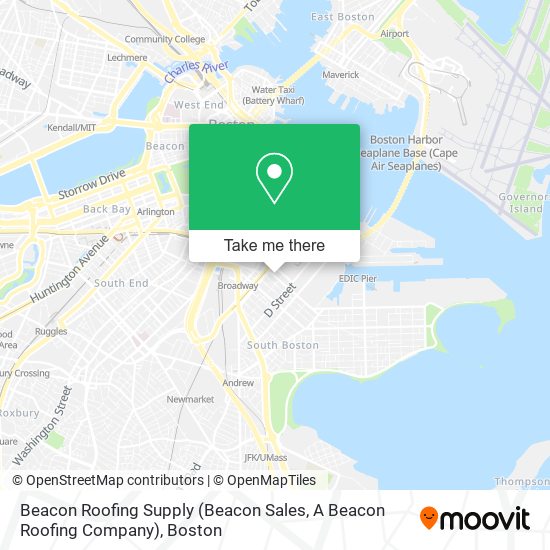 Beacon Roofing Supply (Beacon Sales, A Beacon Roofing Company) map