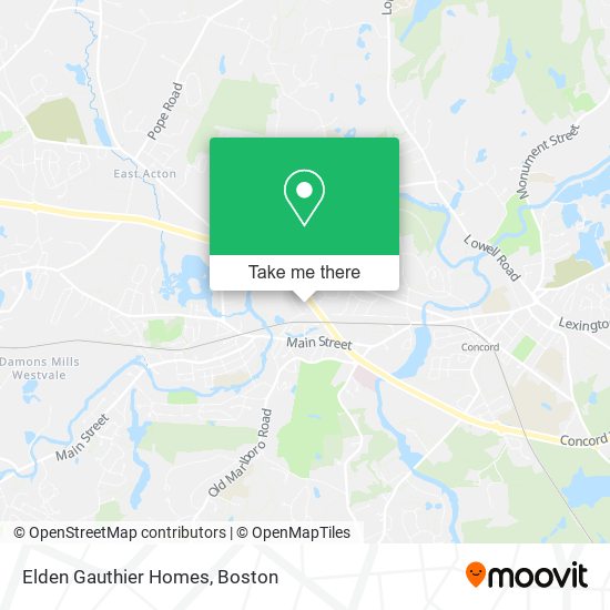 Mapa de Elden Gauthier Homes