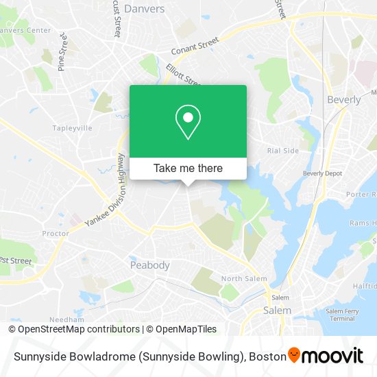 Sunnyside Bowladrome (Sunnyside Bowling) map