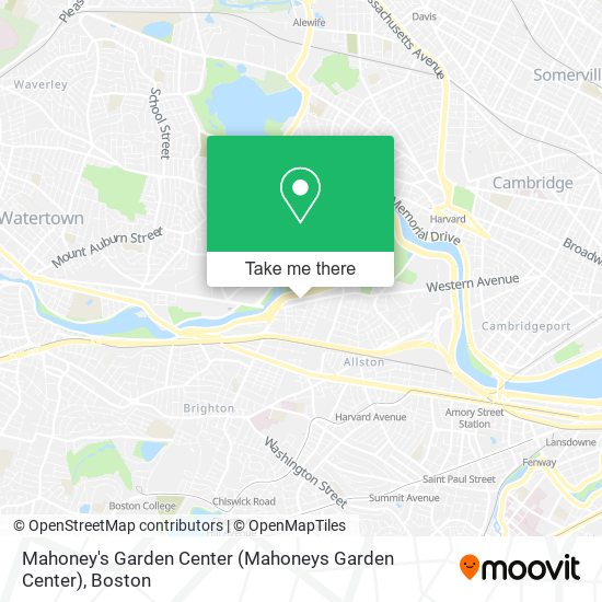 Mahoney's Garden Center (Mahoneys Garden Center) map