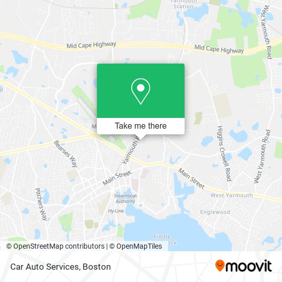 Car Auto Services map