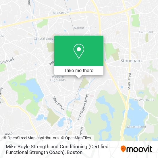 Mapa de Mike Boyle Strength and Conditioning (Certified Functional Strength Coach)