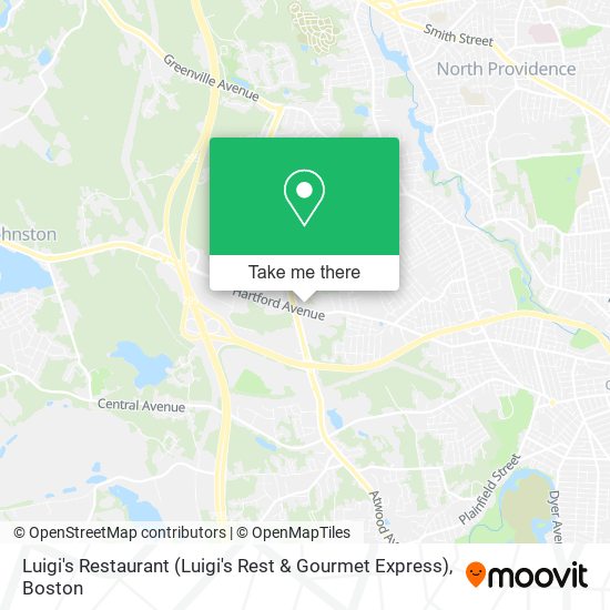 Luigi's Restaurant (Luigi's Rest & Gourmet Express) map
