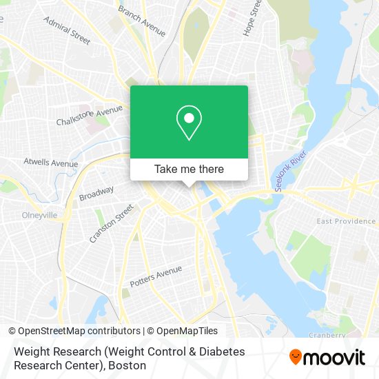 Weight Research (Weight Control & Diabetes Research Center) map